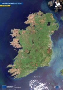 Ireland seen from space